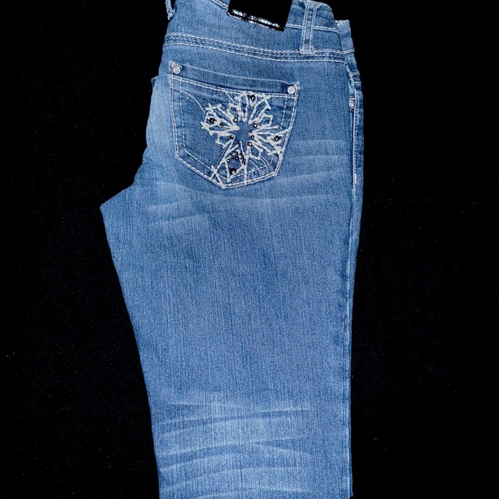 ZCO Women's Straight Leg Jeans - Blue